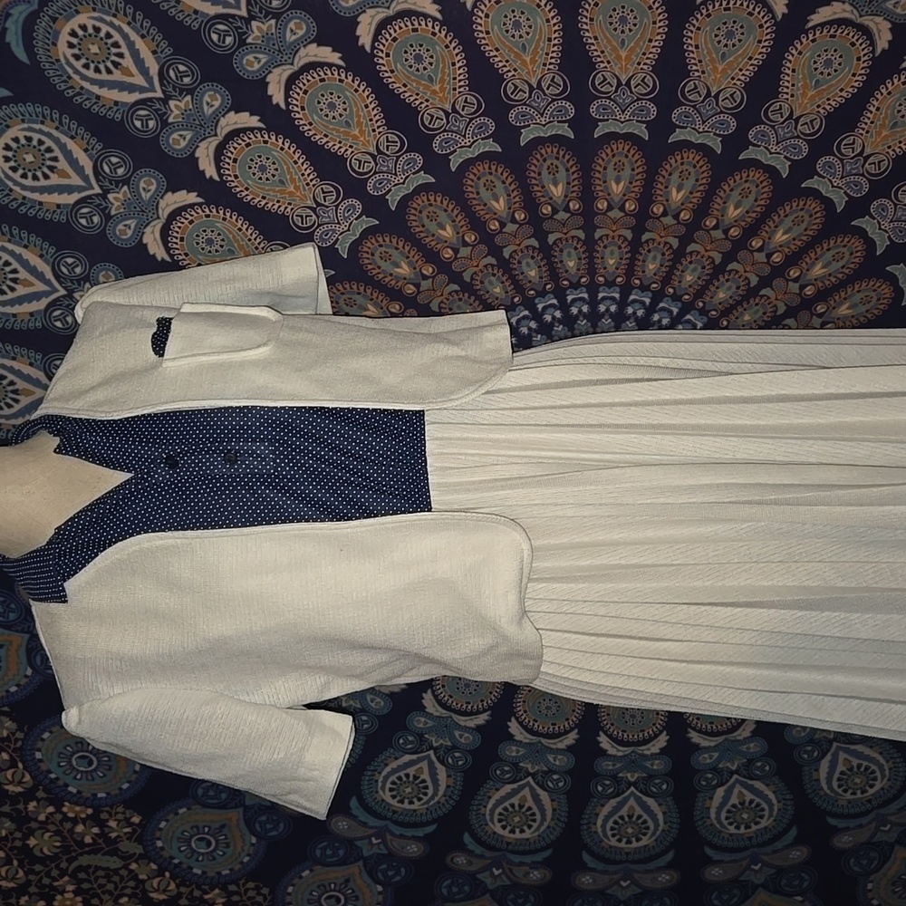 Berg Ray vintage dress size 8, early 80's - Picture 3 of 9